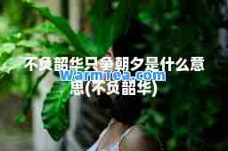 不负韶华只争朝夕是什么意思(不负韶华)
