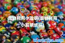废物利用小发明(废物利用小发明纸杯)