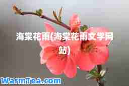 海棠花雨(海棠花雨文学网站)