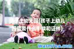 孩子上幼儿园(孩子上幼儿园需要什么手续和证件)