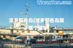 波多黎各岛(波多黎各岛属于哪个国家)