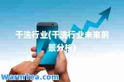 干洗行业(干洗行业未来前景分析)
