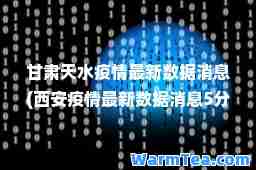 甘肃天水疫情数据消息(西安疫情数据消息5分钟前)