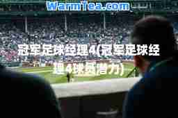 冠军足球经理4(冠军足球经理4球员潜力)