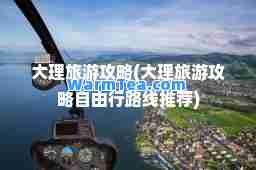 大理旅游攻略(大理旅游攻略自由行路线)