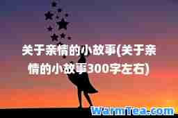 关于亲情的小故事(关于亲情的小故事300字左右)