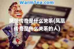 凤凰传奇是什么关系(凤凰传奇是什么关系的人)