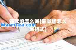 催款函怎么写(催款函怎么写格式) 催款函怎么写(催款函怎么写格式)