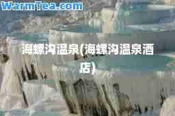 海螺沟温泉(海螺沟温泉酒店)