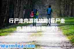 行尸走肉游戏攻略(行尸走肉游戏攻略天)