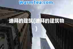 迪拜的建筑(迪拜的建筑物)