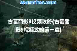 古墓丽影9视频攻略(古墓丽影9视频攻略章)