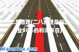 二八原理(二八原理是指企业80%的利润来自)