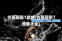 古墓丽影1攻略(古墓丽影1攻略大全)