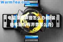 电脑没有声音怎么办(新装的电脑没有声音怎么办)