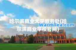 哈尔滨商业大学教务处(哈尔滨商业学校官网)