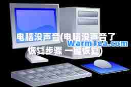 电脑没声音(电脑没声音了恢复步骤 一键恢复)