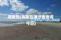 海陵岛(海陵岛潮汐表查询 今日)