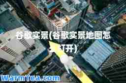 谷歌实景(谷歌实景地图怎么打开)