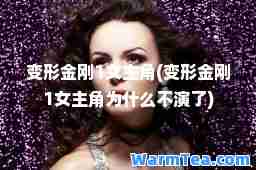 变形金刚1女主角(变形金刚1女主角为什么不演了)