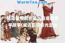 成语凿壁偷光是出自谁的苦学故事(成语凿壁偷光是出自哪位古代人的苦学故事)