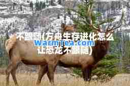 不跟随(方舟生存进化怎么让恐龙不跟随)