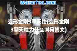 变形金刚3擎天柱(变形金刚3擎天柱为什么叫柯博文)