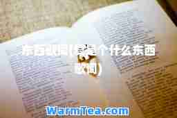 东西歌词(爱是个什么东西歌词)