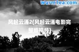风起云涌2(风起云涌电影完整版视频)