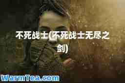 不死战士(不死战士无尽之剑)