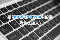 乘号怎么输入(键盘中的乘号怎么输入)