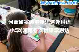 河南省实验中学思达外国语小学(河南省实验中学思达外国语小学电话)
