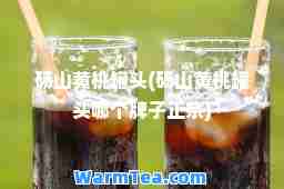 砀山黄桃罐头(砀山黄桃罐头哪个牌子正宗)