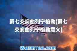 第七交响曲列宁格勒(第七交响曲列宁格勒意义)
