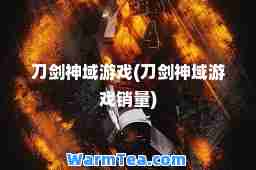 刀剑域游戏(刀剑域游戏销量)