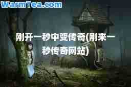 刚开一秒中变传奇(刚来一秒传奇网站)
