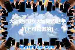 大冒险问题(大冒险问题手机上可以做的)