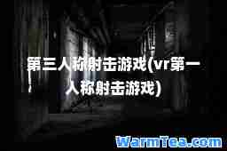 第三人称射击游戏(vr人称射击游戏)