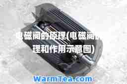 电磁阀的原理(电磁阀的原理和作用示意图)