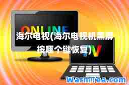 海尔电视(海尔电视机黑屏按哪个键恢复)