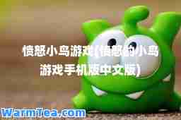 愤怒小鸟游戏(愤怒的小鸟游戏手机版中文版)