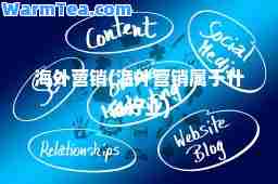 海外营销(海外营销属于什么行业)