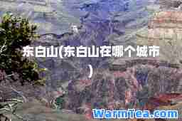 东白山(东白山在哪个城市)