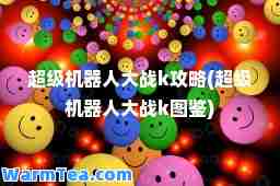 超级机器人大战k攻略(超级机器人大战k图鉴)