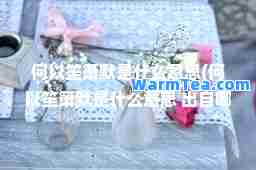 何以笙箫默是什么意思(何以笙箫默是什么意思 出自哪里)