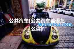 公共汽车(公共汽车英语怎么读)
