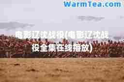 电影辽沈战役(电影辽沈战役播放)