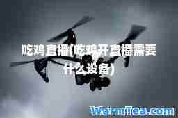 吃鸡直播(吃鸡开直播需要什么设备)