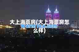 大上海票房(大上海票房怎么样)