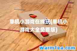 单机小游戏在线玩(单机小游戏大全免费版)